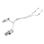 AWE Tuning 3025-42042 Audi B9 S5 Sportback SwitchPath Exhaust - Non-Resonated (Silver 102mm Tips)