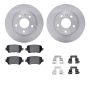 Dynamic Friction 6512-53046 Rotor Kit