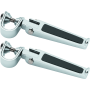 BikeMaster 171211 Footpegs Rubber 1-1/4in - Pair