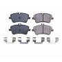 PowerStop 17-872 PowerStop - Z17 Low-Dust Ceramic Brake Pads with Hardware