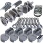 Eagle B13057E030 Chevrolet 350 Small Block Balanced 2Pc Seal Street & Strip Rotating Assembly Kit 3.75in Stroke