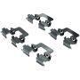 StopTech 14-18 Audi R8 w/ Iron Brakes Street Select Front Brake Pads
