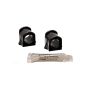 Energy Suspension 95-99 Nissan Maxima Black 20mm Front Sway Bar Frame Bushings