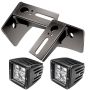 Oracle Lighting 2142-504 Lower Windshield Mount Brackets w/ Lights Combo