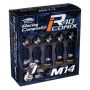Project Kics WRI15KA KYO-EI R40 Iconix M14x1.25 Black Lock & Nut Set (Capless)
