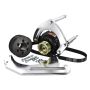 POWERMASTER PWM8-780 Drag Race Pro Series Alternator Kit - BBC
