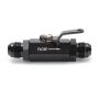 Russell Performance Shutoff Valve -8 AN Male Black Finish