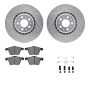 Dynamic Friction 7512-27055 Rotor Kit