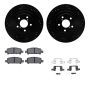 Dynamic Friction 8512-13023 Rotor Kit