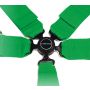 NRG 6PT 3in. Seat Belt Harness / Cam Lock - Green