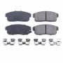 PowerStop 17-900 PowerStop - Z17 Low-Dust Ceramic Brake Pads with Hardware