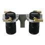 Moroso 85647 08-14 Subaru STi (w/Front Mount Intercooler) Air/Oil Separator Catch Can - Billet Alum -Black
