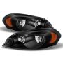 SPYDER 9026225 Xtune Chevy Impala 06-13 Monte Carlo 06-07 Crystal Headlights Black HD-JH-CIM06-AM-BK