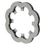 Wilwood 160-17781 Super Alloy Scalloped Slotted Rotor 11.75in Dia - 0.81in Width - 32 Vane - 8x7in Bolt Circle