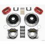 Wilwood 140-13207-DR Dynapro Dust-Boot P/S Park Brake Kit Drilled Red New Big Ford 2.50in Offset