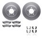 Dynamic Friction 4612-54024 Rotor Kit