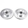 PowerStop JBR974XPR PowerStop Evolution Performance Drilled, Slotted & Plated Brake Rotor Pair
