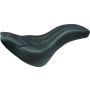 Mustang Motorcycle 79495 Mustang 18-21 Harley Street Bob Standard Touring Recessed Pass Seat - Black