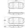 Stoptech 308.12750 Street Brake Pads