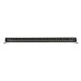 Go Rhino 754004012CDS Xplor Blackout Combo Series Dbl Row LED Light Bar w/Amber (Side/Track Mount) 40in. - Blk