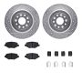 Dynamic Friction 7512-54195 Rotor Kit