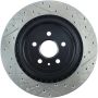 Stoptech 127.62119R Slotted & Drilled Sport Brake Rotor