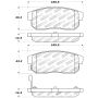 StopTech Performance 04-07 RX-8 Rear Pads
