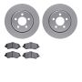 Dynamic Friction 4502-42068 Rotor Kit