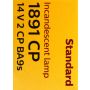 Philips 1891CP Philips Standard Miniature 1891 Pack of 10
