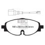 EBC Brakes DP22150 Greenstuff 2000 Series Sport Brake Pads