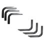 Lund 05-17 Nissan Frontier Crew Cab EZ Running Board Mounting Bracket Kit - Brite