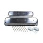 RACING POWER CO-PACKAGED RPCR6036 SBC Alum Short Center Bolt V/C Plain Polished
