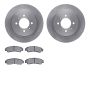 Dynamic Friction 6502-67257 Rotor Kit