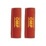 OMP RACING, INC. OMPDB0-0450-A01-061 Harness Pads Red Used w/ 2in Belts