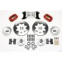 Wilwood 140-7675-R Forged Dynalite Front Kit 12.19in Red 67-69 Camaro 64-72 Nova Chevelle