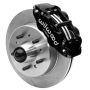 Wilwood 140-15948 Forged Narrow Superlite 6R Front Big Brake Kit 12.19in Rotors 88-98 C1500 - Black