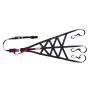 RACEQUIP RQP828998 Rollcage Net Side Black SFI 37.1