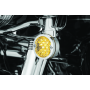 Kuryakyn 6513 Mesh Turn Signal Bezels 3-1/4in Chrome
