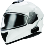Sena Technologies OUTFORCE-GW00L Outforce Full Face Bluetooth Helmet Glossy White - Large