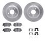 Dynamic Friction 6512-21197 Rotor Kit