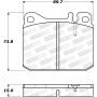 Stoptech 308.01450 Street Brake Pads