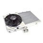 CSF 7075 Mitsubishi Evo 4/5/6/7/8/9 Full Size Slim All-Aluminum Radiator w/ 12in SPAL Fan