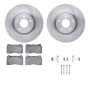 Dynamic Friction 6512-72215 Rotor Kit