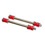 Energy Suspension 9.8175R Universal Fixed Length Red End Link Set (6in Length)