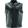 Kuryakyn 094399 Leather By River Road Vandal Club Vest Black - Medium
