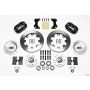 Wilwood 140-9918 Forged Dynalite Front Kit 12.19in WWE ProSpindle