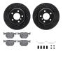 Dynamic Friction 8612-31109 Rotor Kit