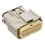 NAMZ NM-33472-1602 07-22 Glide Main Harness Molex MX-150 16-Position Female Connector - Grey (HD 72491-07GY)