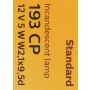 Philips 193CP Philips Standard Miniature 193 Pack of 10