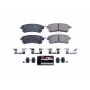 PowerStop Z23-1510 PowerStop - Z23 Daily Driver Carbon-Fiber Ceramic Brake Pads with Hardware Kit